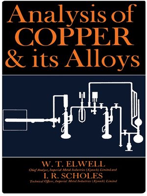 cover image of Analysis of Copper and Its Alloys